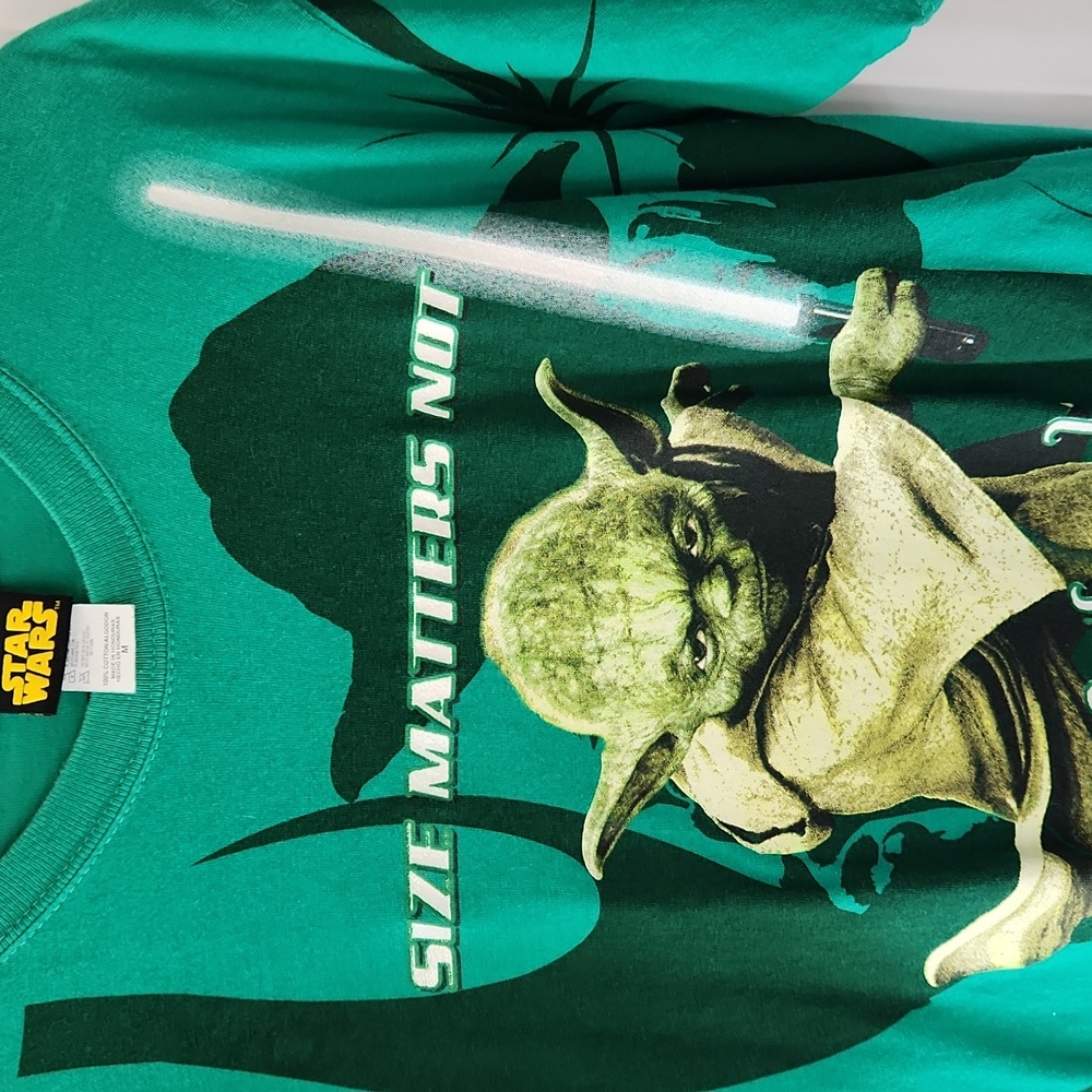Size matters not Yoda tshirt - Picture 4 of 5